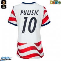 Forente stater Christian Pulisic #10 Hjemmedrakt Dame EM 2024 Kortermet